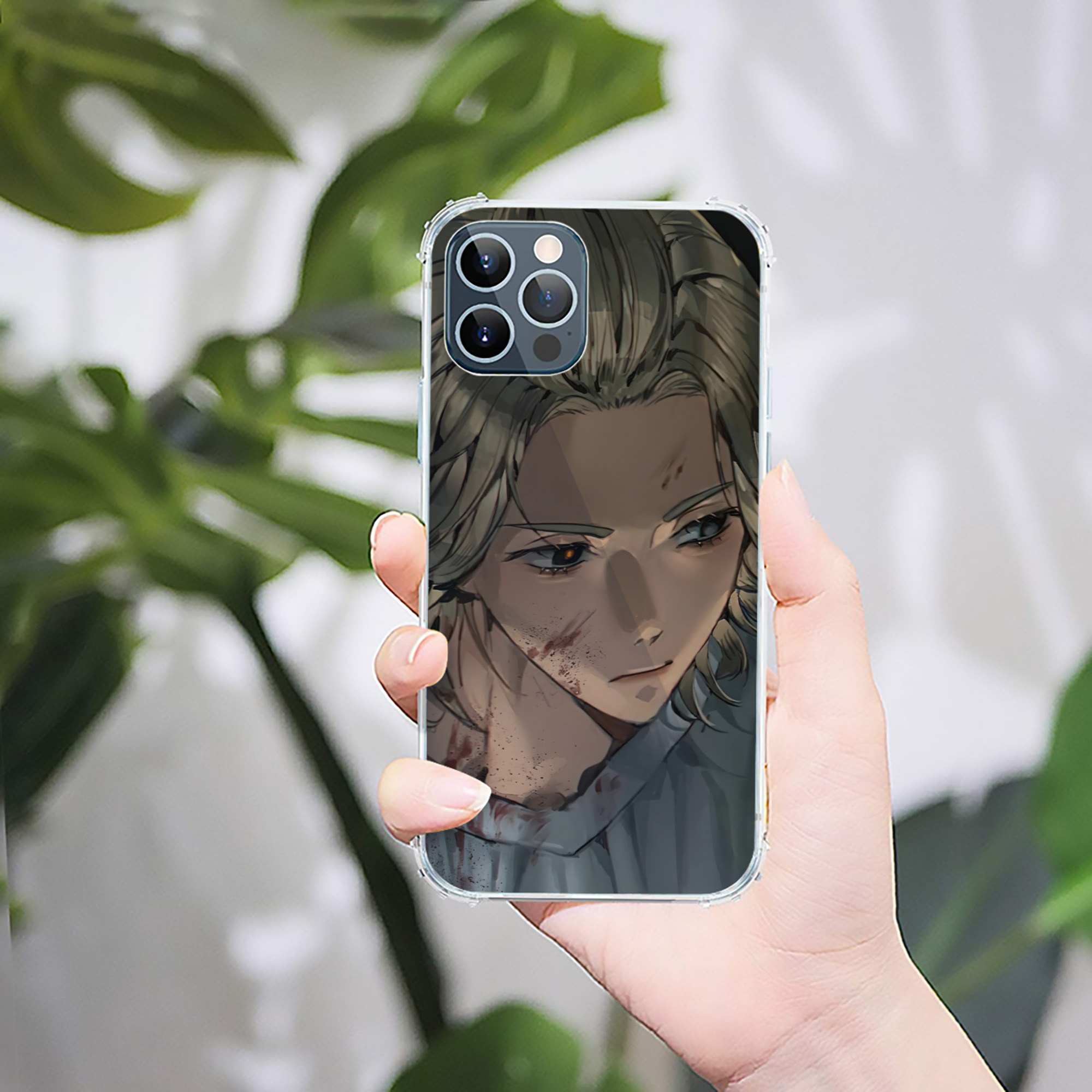 （画像用） 東京リベンジャーズ Tokyo Revengers 【iPhone 12シリーズ対応】透明スマホケース（クリアソフトケース）